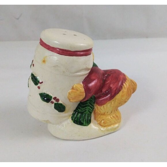 Vintage Seasons Collection Teddy Bears Christmas 3.5" Salt & Pepper Shakers - Picture 4 of 13